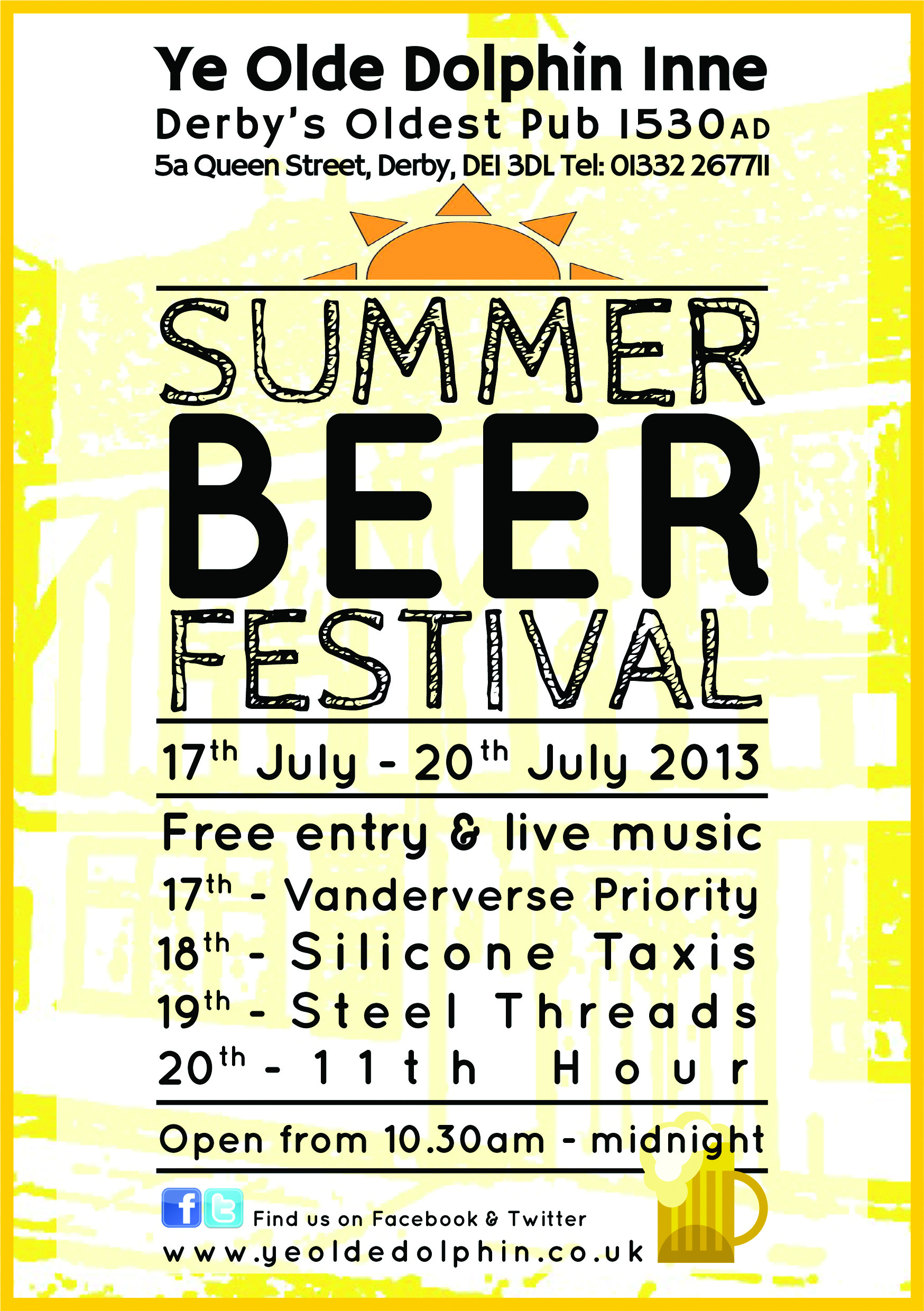 Beer Festival 2013 A5 Flyer