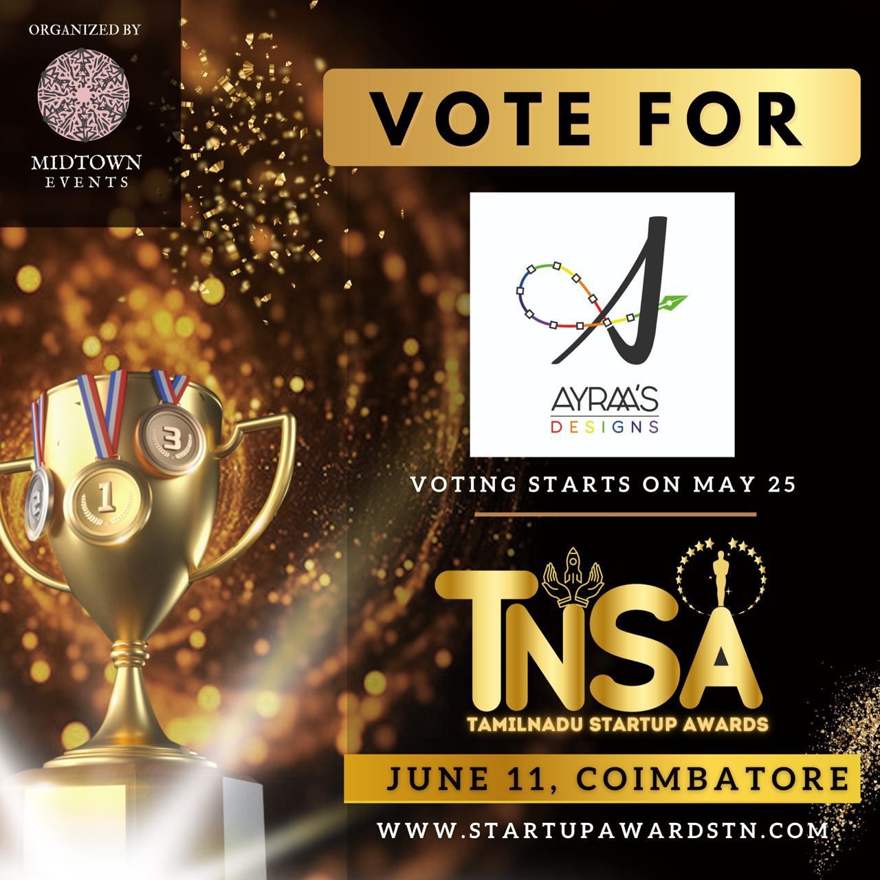 TNSA awards poster