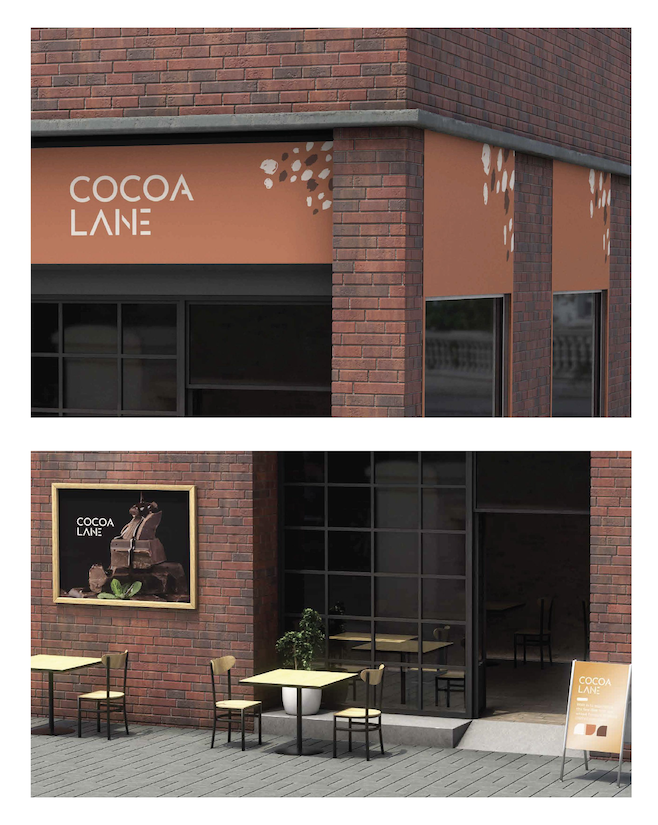 cocoa lane shop branding photos