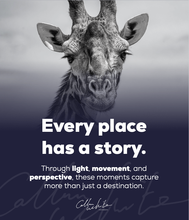 Every Place has a story - design by Callum White